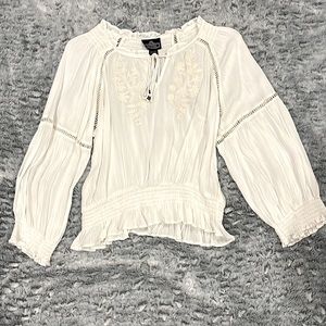 Angie White Blouse